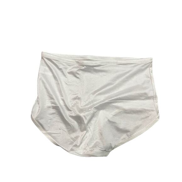 Vintage Sears Shiny White Granny Panty Style 49596 3XL Set of 4 - Picture 6 of 11